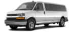 Premium Van Chevrolet Express 15 Passenger Van or similar